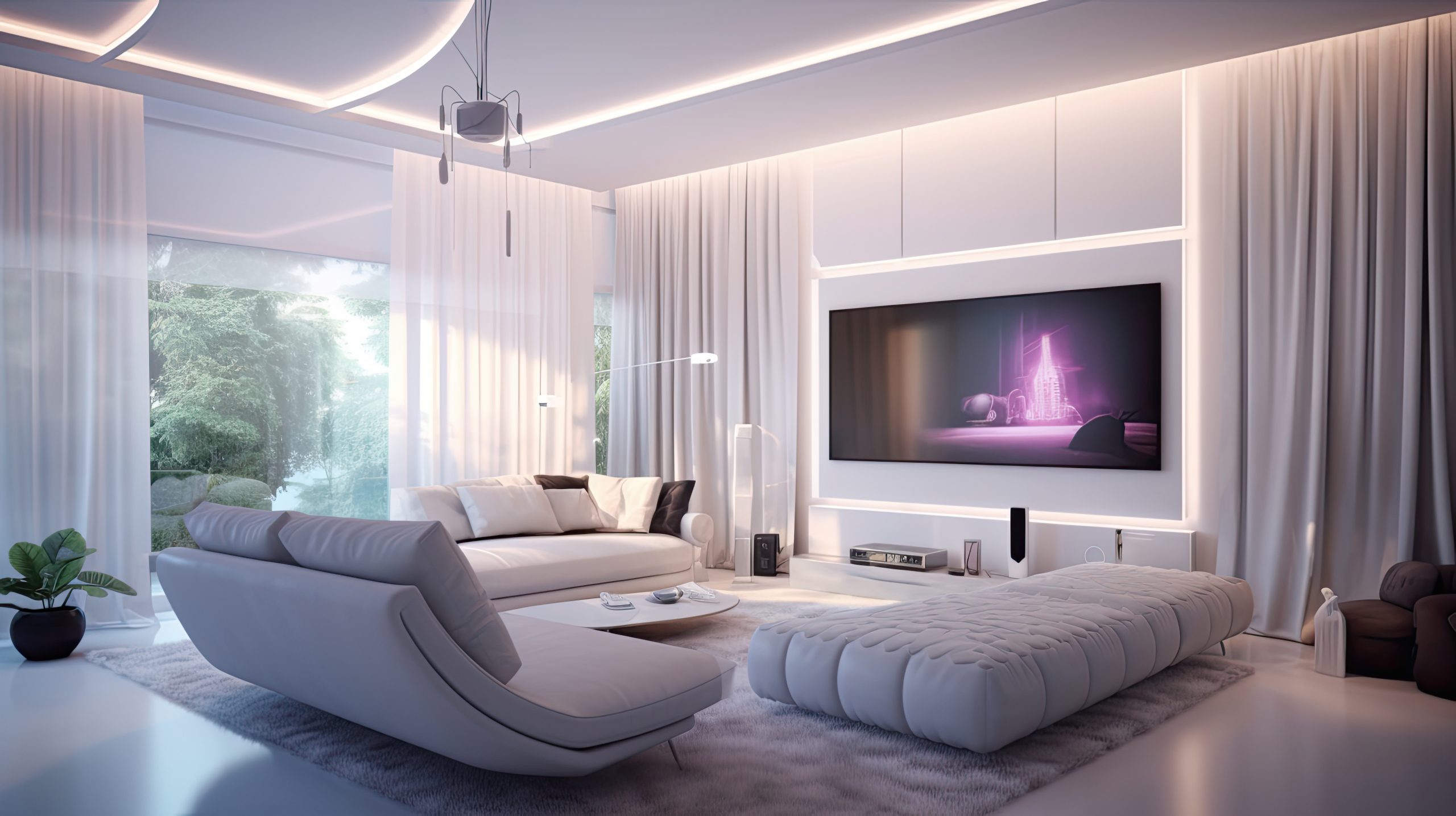 Scene Control​ with Lutron lighting