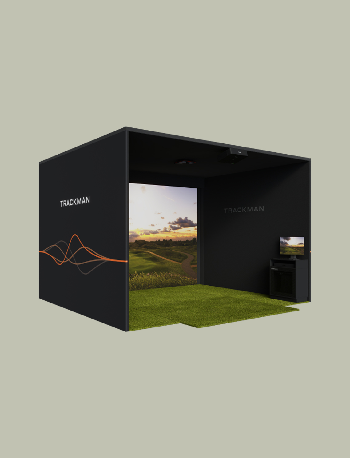 Space for a Home Golf Simulator