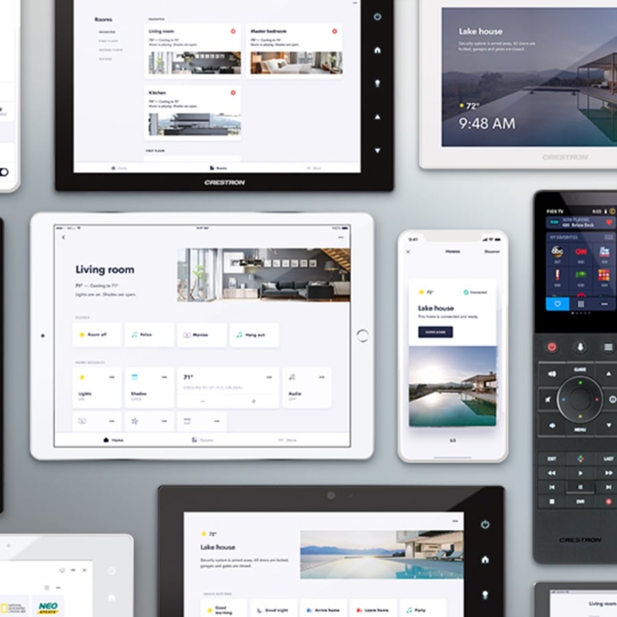 Crestron controls