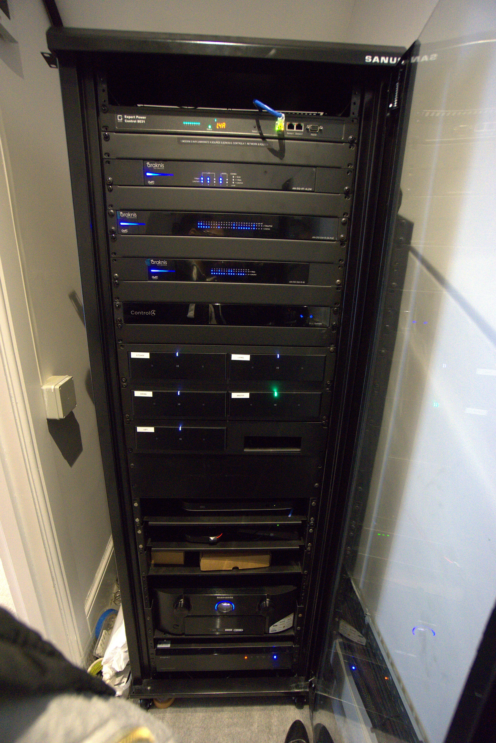 an av installation taking place in London